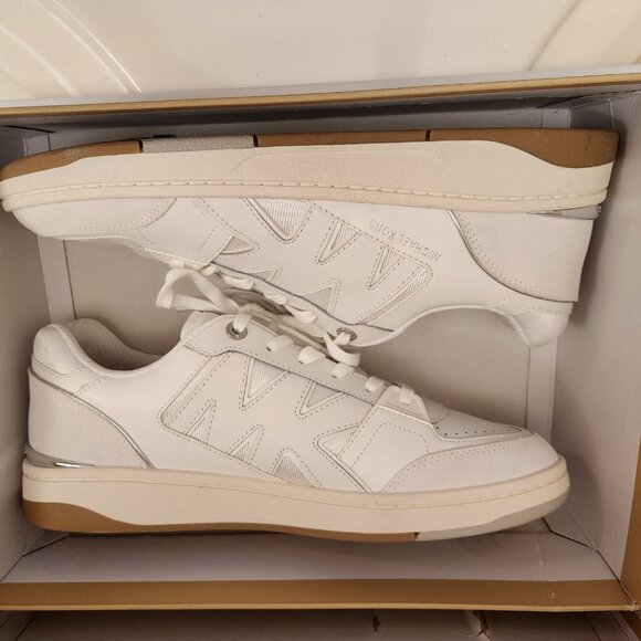 Michael Kors Rebel Sneaker - Women's. Optic white. NIB. Size 11 - Picture 11 of 13